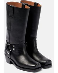 Paris Texas - Bikerstiefel Roxy Aus Leder - Lyst
