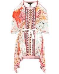 Roberto Cavalli Bedruckter Kaftan aus Seide - Mehrfarbig