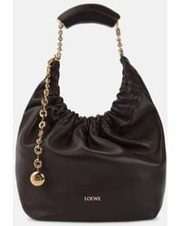 Loewe - Borsa a spalla Squeeze Small in pelle - Lyst