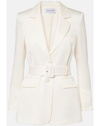 Veronica Beard - Ryanne Belted Blazer - Lyst