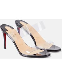 Christian Louboutin - Just Nothing Pvc Sandals - Lyst
