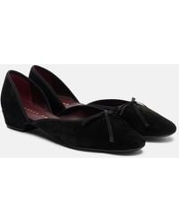 Herbert Levine - 24/7 Suede Ballet Flats - Lyst