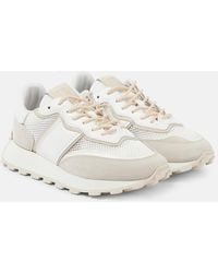 Tod's - Sportiva Run Leather Sneakers - Lyst