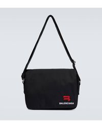 Balenciaga - Explorer Logo Shoulder Bag - Lyst