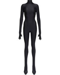 Balenciaga Falkon Full-body Jumpsuit (fr36/ Shoe 38) - Black