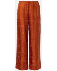 TOTEME - Toteme Silk Pants - Lyst