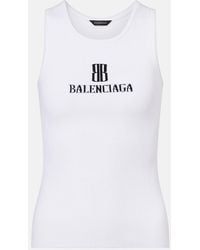 Balenciaga - Nano Bb Tank Top - Lyst