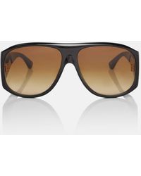 Chloé - Logo Oversized Sunglasses - Lyst