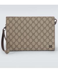 Gucci - Gg Canvas Pouch - Lyst