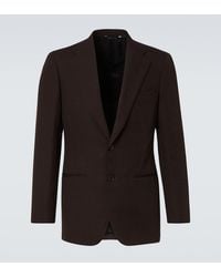 Saman Amel - Blazer Aus Woll-Twill - Lyst