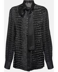 Versace - Blusa - Lyst