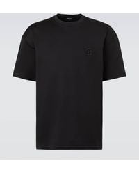 Giorgio Armani - T-Shirt Aus Baumwoll-Jersey - Lyst