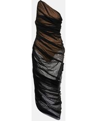 Norma Kamali - Diana Jersey One-shoulder Midi Dress - Lyst