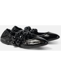 Alaïa - Ballerinas With Decorative Finishing - Lyst
