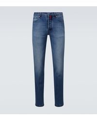 Kiton - Mid-Rise Skinny Jeans - Lyst