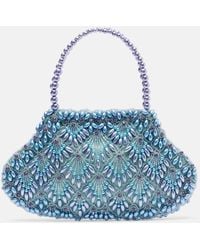 Clio Peppiatt - Borsa Scallop Mini Con Decorazioni - Lyst