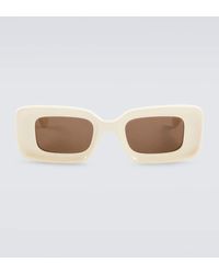 Loewe - Gafas de sol rectangulares con anagrama - Lyst