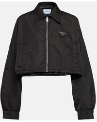 Prada - Giacca Cropped - Lyst
