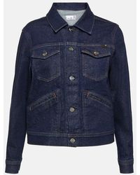 AG Jeans - X EmRata chaqueta Jerrie en denim - Lyst