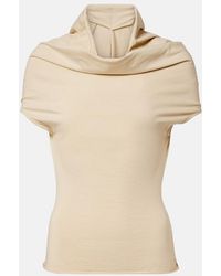 Rick Owens - Cotton Jersey Top - Lyst