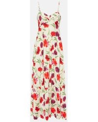 Diane von Furstenberg - Etta Floral Maxi Dress - Lyst