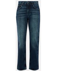 Dolce & Gabbana - High-Rise Straight Jeans - Lyst