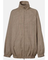 Frankie Shop - Baxter Houndstooth Blouson Jacket - Lyst