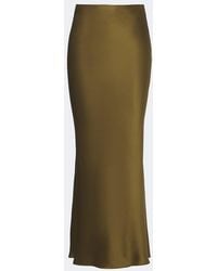 The Sei - Silk Charmeuse Maxi Skirt - Lyst
