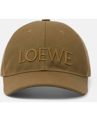 Loewe - Paula's Ibiza Embroidered Canvas Baseball Cap - Lyst