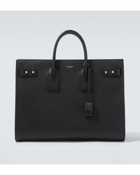Saint Laurent - Sac De Jour Large Leather Top-Handle Bag - Lyst