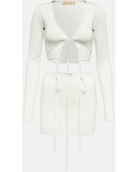 AYA MUSE - Cibari Cutout Minidress - Lyst