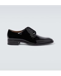 Christian Louboutin - Chambeliss Patent Leather Derby Shoes - Lyst