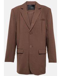SIR. - Single-Breasted Wool-Blend Blazer - Lyst