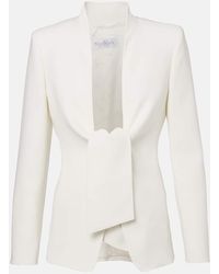 Max Mara - Blazer Ghiotto Aus Cady - Lyst