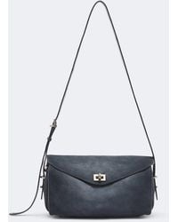 Balenciaga - Le 7 Medium Suede Shoulder Bag - Lyst