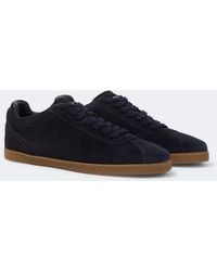 Kiton - Baskets En Daim - Lyst