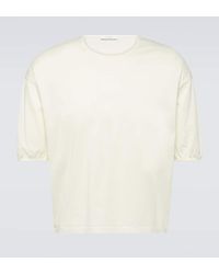 Lemaire - Cotton Jersey T-shirt - Lyst