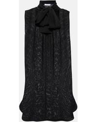 Max Mara - Top De Seda Con Lazo - Lyst