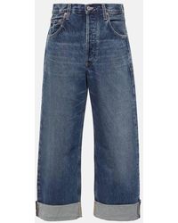 Citizens of Humanity - High-Rise Wide-Leg Jeans Ayla - Lyst