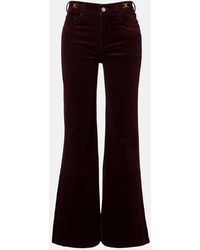Citizens of Humanity - Kimberly Cotton Corduroy Flared Pants - Lyst