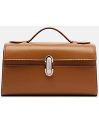 SAVETTE - Symmetry Pochette Leather Top-Handle Bag - Lyst