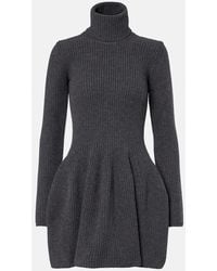 Magda Butrym - Ribbed-Knit Cashmere Minidress - Lyst