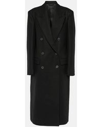 Nili Lotan - Edmont Double-Breasted Wool-Blend Coat - Lyst