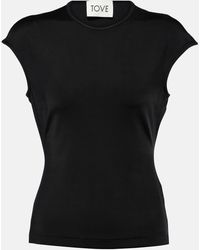 TOVE - Deca Jersey Top - Lyst