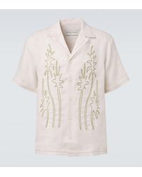 Frescobol Carioca - Alvs Linen Embroidered Shirt - Lyst