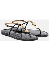 Amanu - Nairobi Leather Thong Sandals - Lyst
