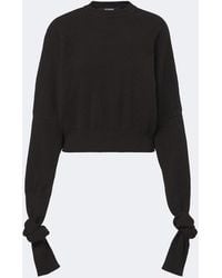 Jacquemus - Fiocco Wool And Cashmere Sweater - Lyst