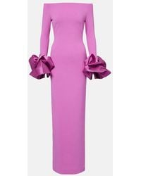 Solace London - Talia Off-Shoulder Gown - Lyst
