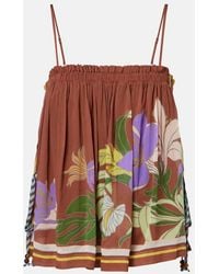 ALÉMAIS - Alfie Floral Top - Lyst
