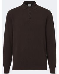 Allude - Cashmere Polo Sweater - Lyst